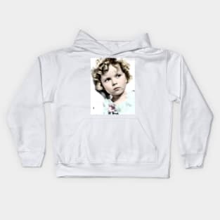 Shirley Temple Old Hollywood Kids Hoodie